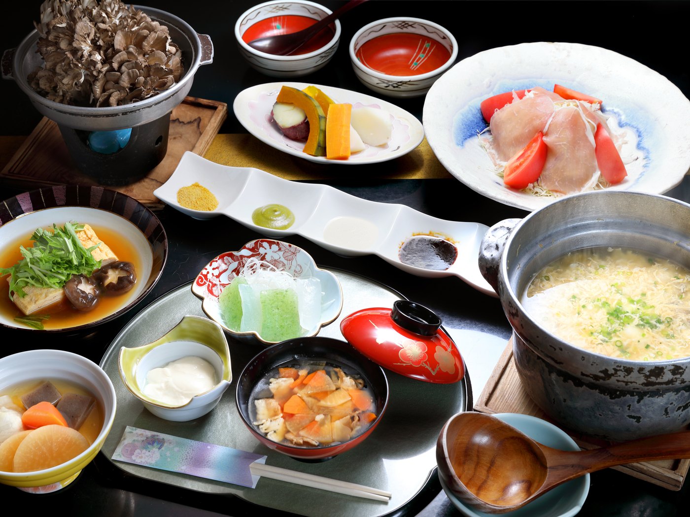 お部屋出しのお食事(ご朝食)